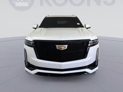 Crystal White Tricoat 2024 Cadillac Escalade ESV Sport