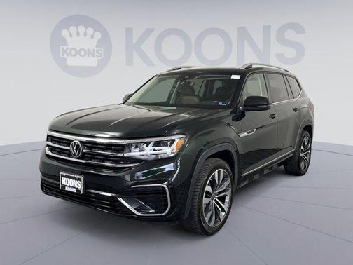 Racing Green 2021 Volkswagen Atlas 3.6L SEL