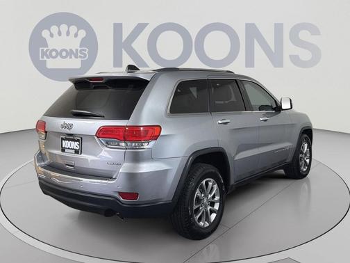 Billet Silver Metallic Clearcoat 2015 Jeep Grand Cherokee Limited