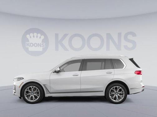 Mineral White Metallic 2019 BMW X7 xDrive40i
