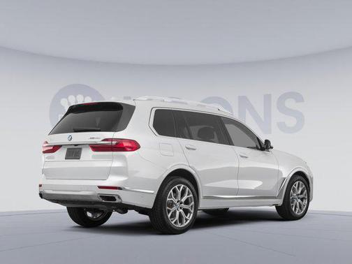 Mineral White Metallic 2019 BMW X7 xDrive40i