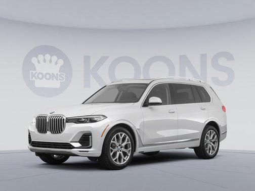 Mineral White Metallic 2019 BMW X7 xDrive40i