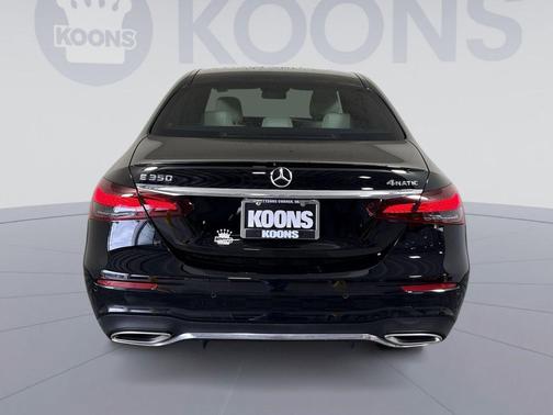 Black 2022 Mercedes-Benz E-Class 4MATIC
