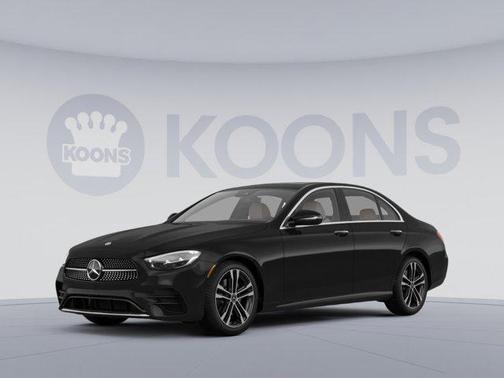 Black 2022 Mercedes-Benz E-Class 4MATIC