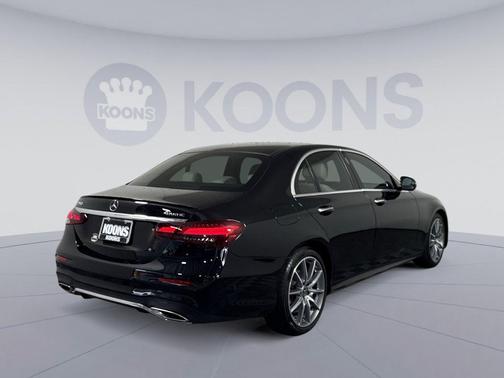 Black 2022 Mercedes-Benz E-Class 4MATIC