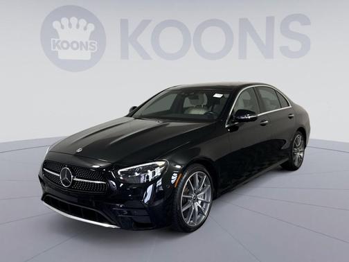 Black 2022 Mercedes-Benz E-Class 4MATIC