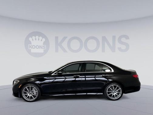 Black 2022 Mercedes-Benz E-Class 4MATIC