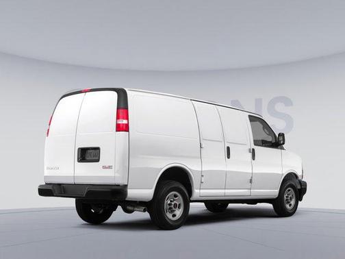Summit White 2026 GMC Savana 3500 3500 Extended Wheelbase, Work Van, RWD
