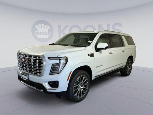 Glacier White Tricoat 2026 GMC Yukon XL Denali