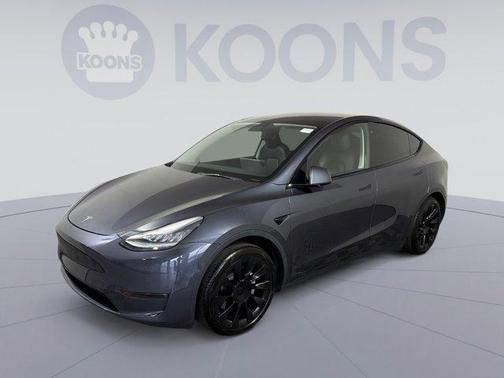 Midnight Silver Metallic 2021 Tesla Model Y Long Range Dual Motor All-Wheel Drive