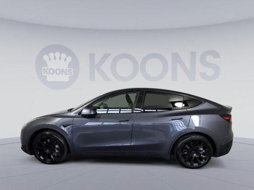 Midnight Silver Metallic 2021 Tesla Model Y Long Range Dual Motor All-Wheel Drive