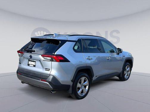 Silver Sky Metallic 2020 Toyota RAV4 Hybrid Limited