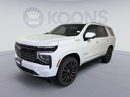 Polar White Tricoat 2026 Chevrolet Tahoe 4WD High Country