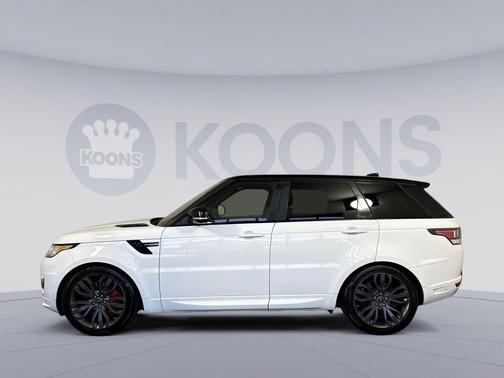 White 2017 Land Rover Range Rover Sport 3.0L Supercharged HSE Dynamic