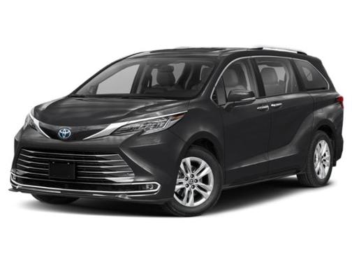 Midnight Black Metallic 2023 Toyota Sienna Limited