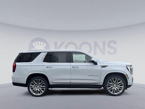 Glacier White Tricoat 2026 GMC Yukon Denali