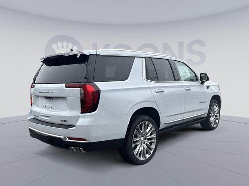 Glacier White Tricoat 2026 GMC Yukon Denali
