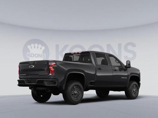 Black 2026 Chevrolet Silverado 2500 Crew Cab, Standard Bed, XR2, 4WD