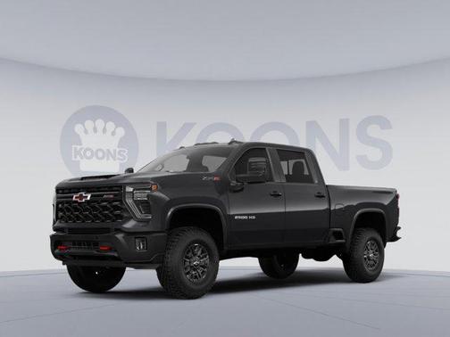 Black 2026 Chevrolet Silverado 2500 Crew Cab, Standard Bed, XR2, 4WD