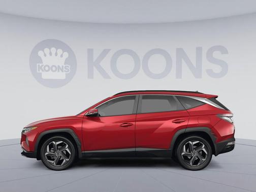 Calypso Red 2022 Hyundai TUCSON Limited