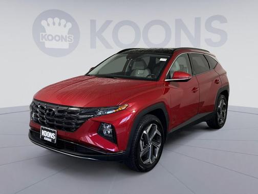 Calypso Red 2022 Hyundai TUCSON Limited