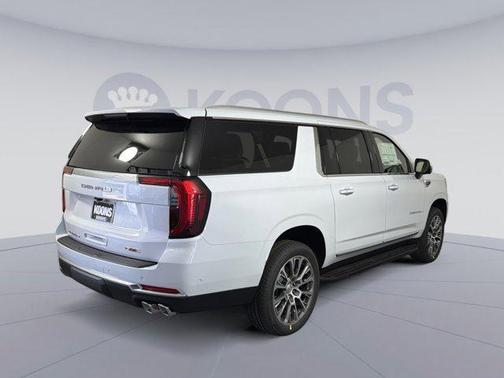 Glacier White Tricoat 2026 GMC Yukon XL Denali
