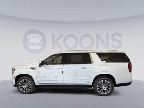 Glacier White Tricoat 2026 GMC Yukon XL Denali