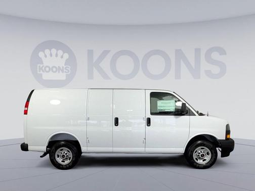 Summit White 2026 GMC Savana 2500 Work Van