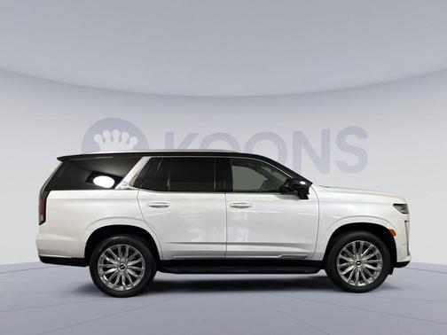 Crystal White Tricoat 2021 Cadillac Escalade Premium Luxury