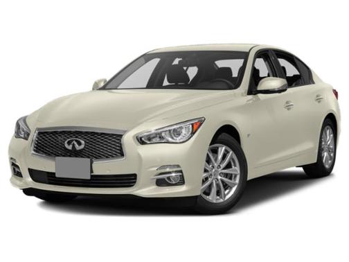 Moonlight White 2015 INFINITI Q50 Premium