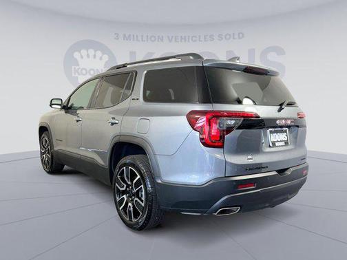 Satin Steel Metallic 2021 GMC Acadia AWD SLE