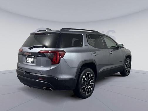 Satin Steel Metallic 2021 GMC Acadia AWD SLE