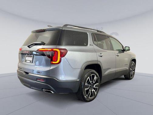 Satin Steel Metallic 2021 GMC Acadia AWD SLE