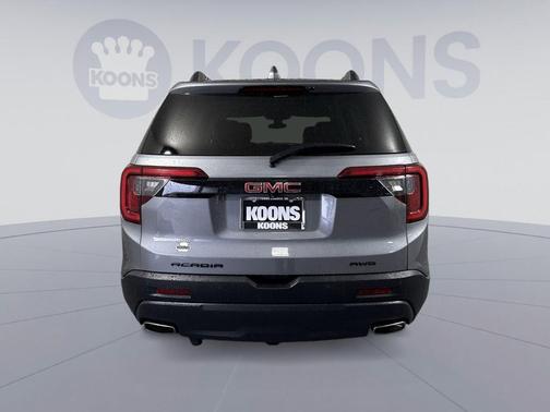 Satin Steel Metallic 2021 GMC Acadia AWD SLE