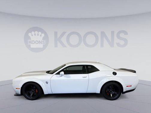 White Knuckle Clearcoat 2018 Dodge Challenger SRT Demon