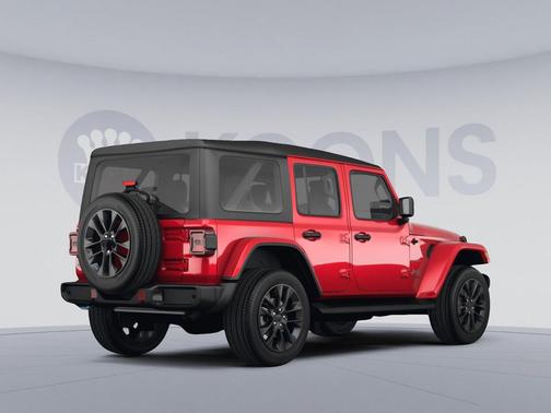 Firecracker Red Clearcoat 2025 Jeep Wrangler 4xe Sahara