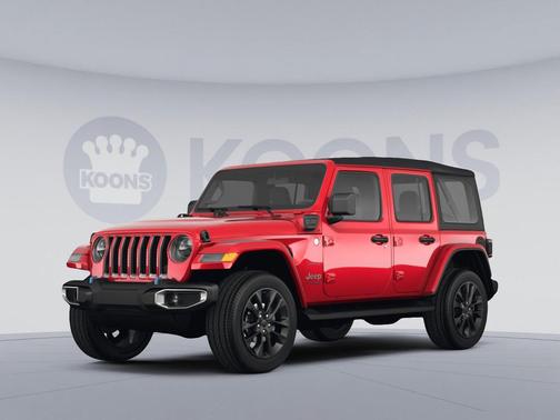 Firecracker Red Clearcoat 2025 Jeep Wrangler 4xe Sahara