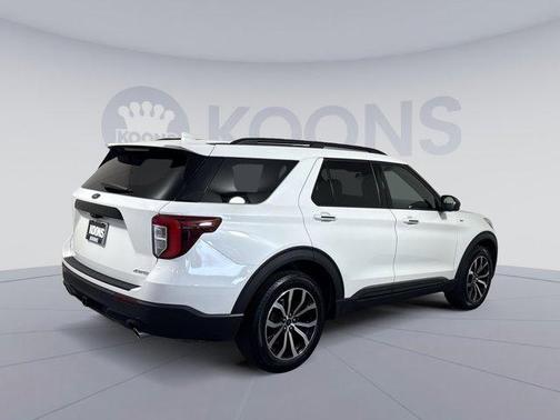 STAR WHITE MET TRI-COAT 2023 Ford Explorer ST-Line