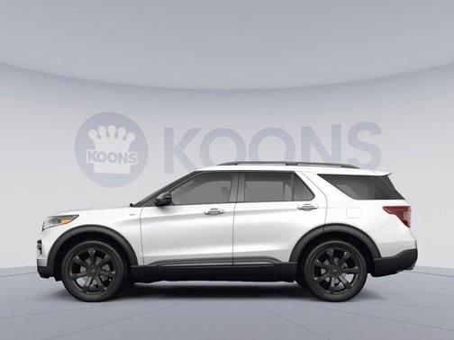 STAR WHITE MET TRI-COAT 2023 Ford Explorer ST-Line