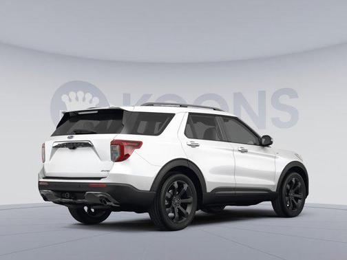 STAR WHITE MET TRI-COAT 2023 Ford Explorer ST-Line
