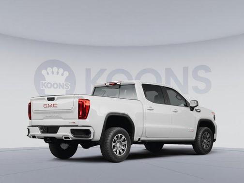Summit White 2025 GMC Sierra 1500 AT4