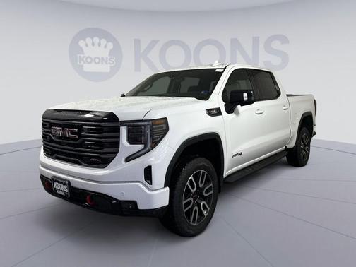 Summit White 2025 GMC Sierra 1500 AT4