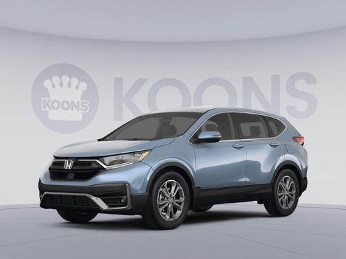 Gray 2022 Honda CR-V AWD EX-L