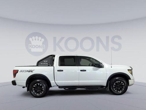 Glacier White 2021 Nissan Titan PRO-4X