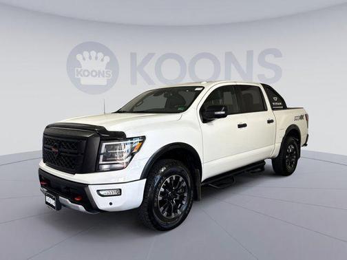 Glacier White 2021 Nissan Titan PRO-4X
