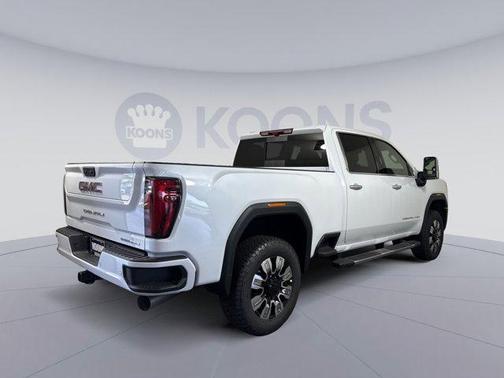Glacier White Tricoat 2026 GMC Sierra 2500 Denali