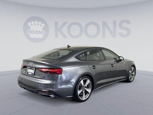 Daytona Gray 2021 Audi A5 Sportback 45 S Line Premium Plus