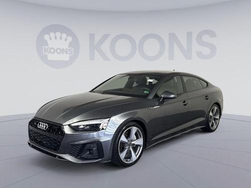 Daytona Gray 2021 Audi A5 Sportback 45 S Line Premium Plus