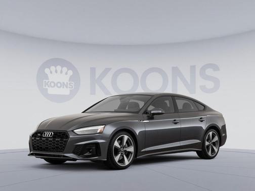 Daytona Gray 2021 Audi A5 Sportback 45 S Line Premium Plus