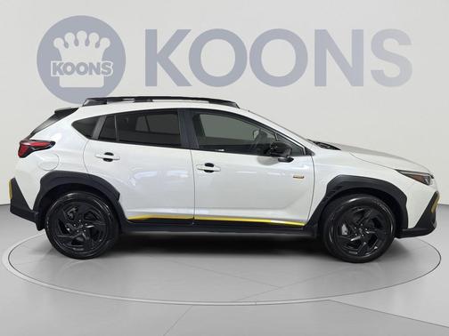 Crystal White Pearl 2024 Subaru Crosstrek Sport